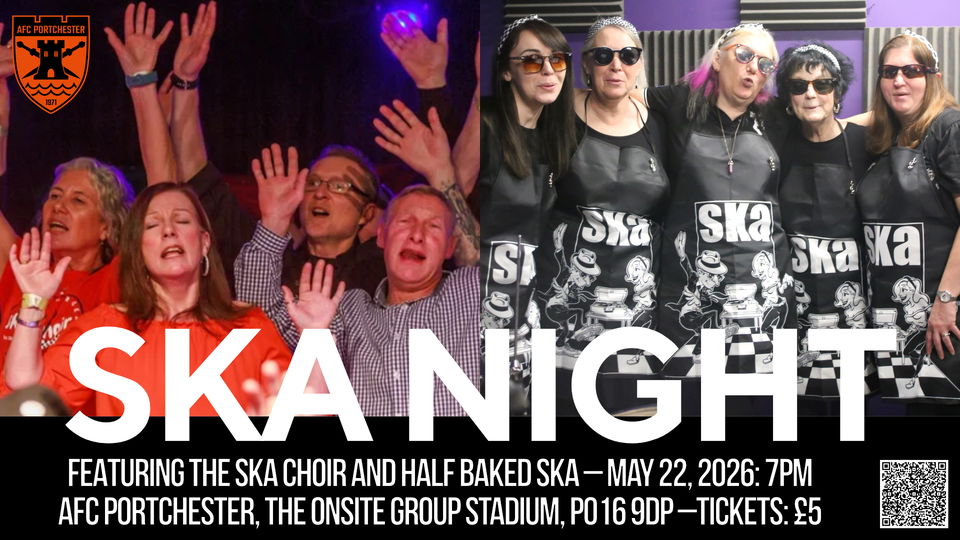 Ska Night - Friday 22nd May 7pm ADULTS ONLY
