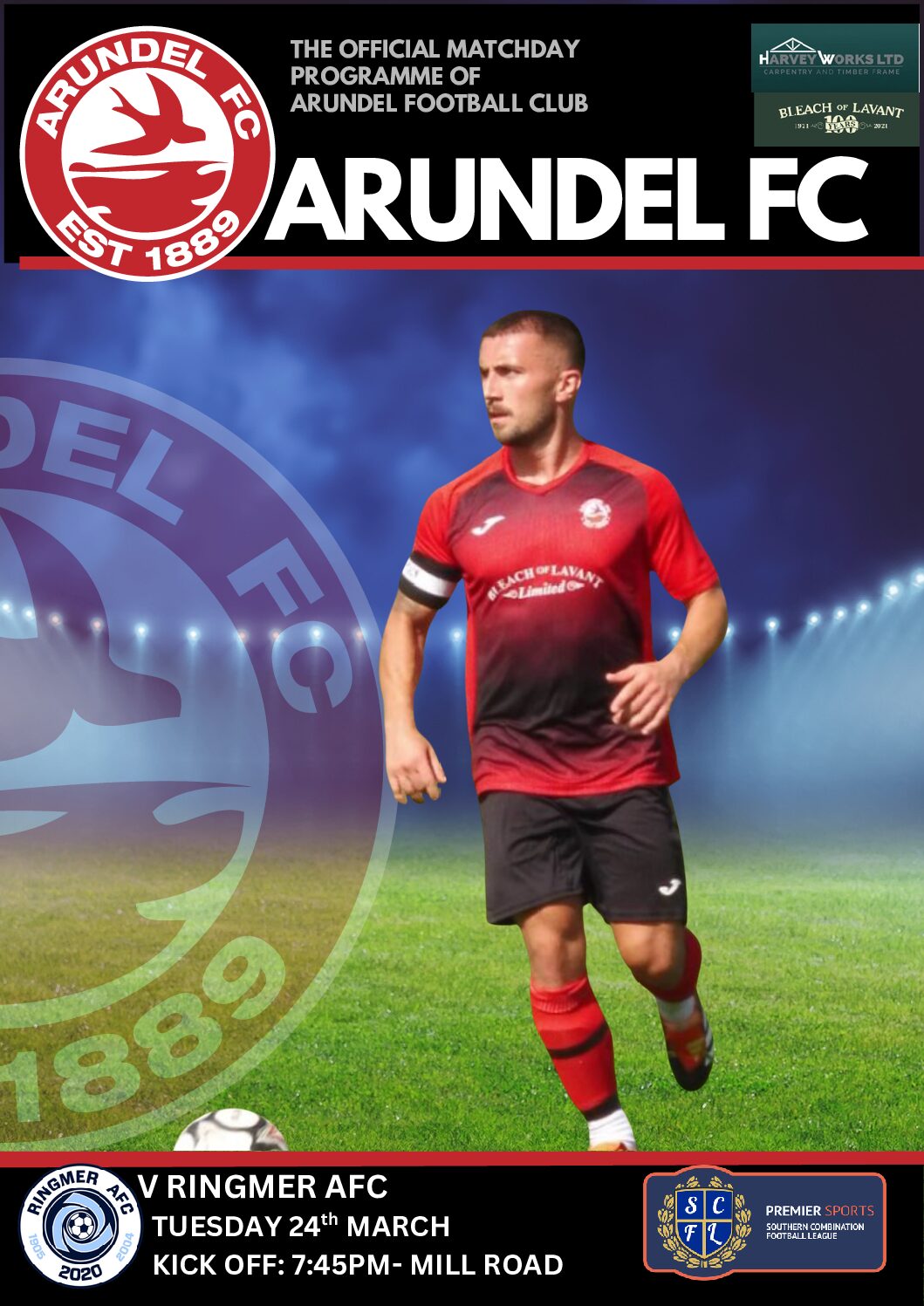 2025/26: First Team vs Ringmer AFC (H) – SCFL Division One – Arundel FC