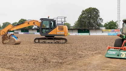Read the full article - Work under way on £1.3m 3G project to transform Nye Camp