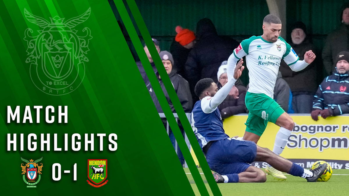 WATCH: Bognor Regis Town 0-1 Hendon – Bognor Regis Town