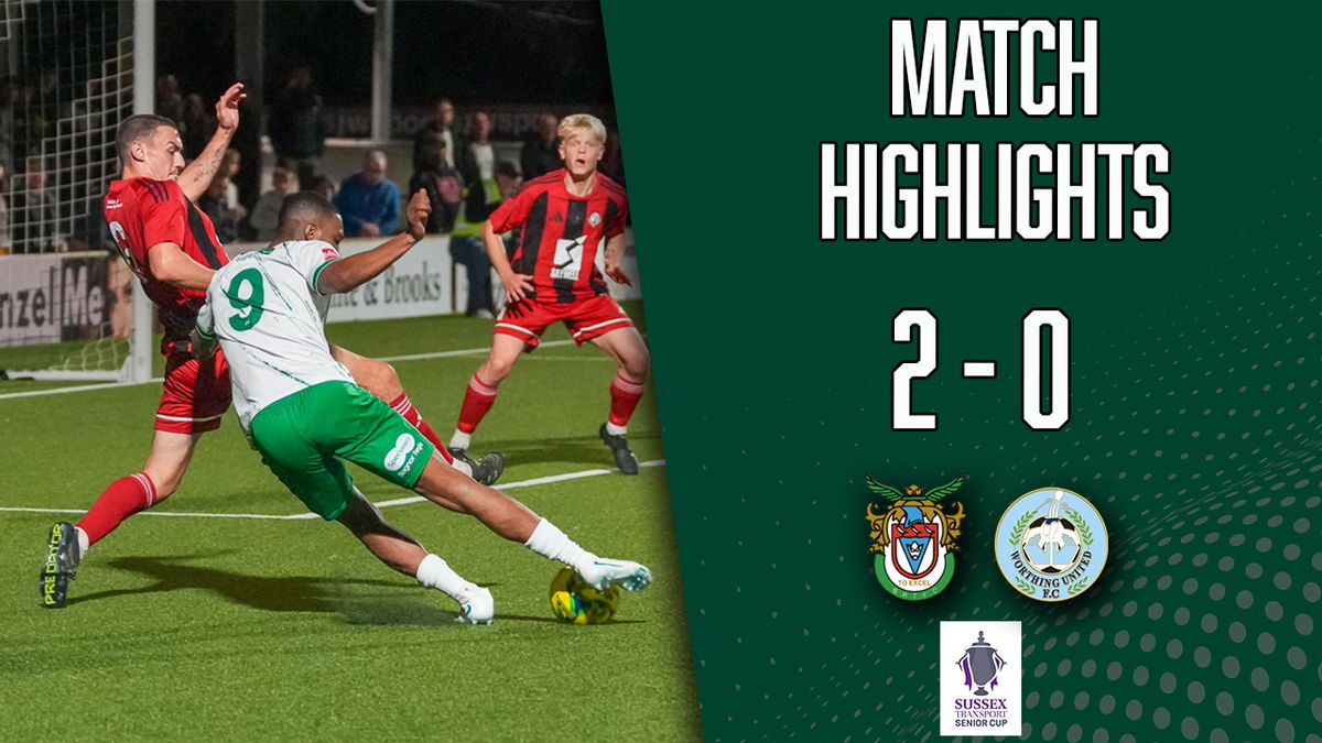 Bognor Regis Town 2-0 Worthing United | Match Highlights – Bognor Regis ...