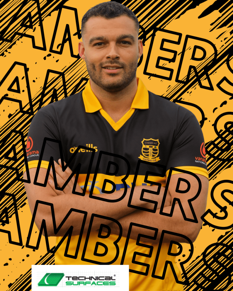 Taylor McKenzie Cheshunt Football Club