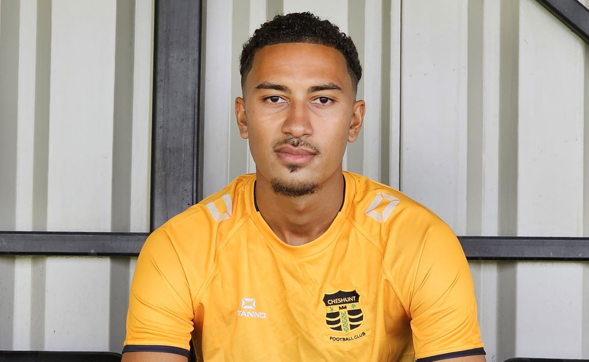Kai becomes an Amber! Cheshunt Football Club