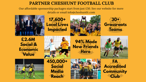 Read the full article - Sponsor Cheshunt FC