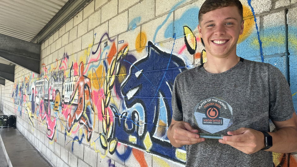 Charlie Caton named National League North Player of the Month! – Chester FC