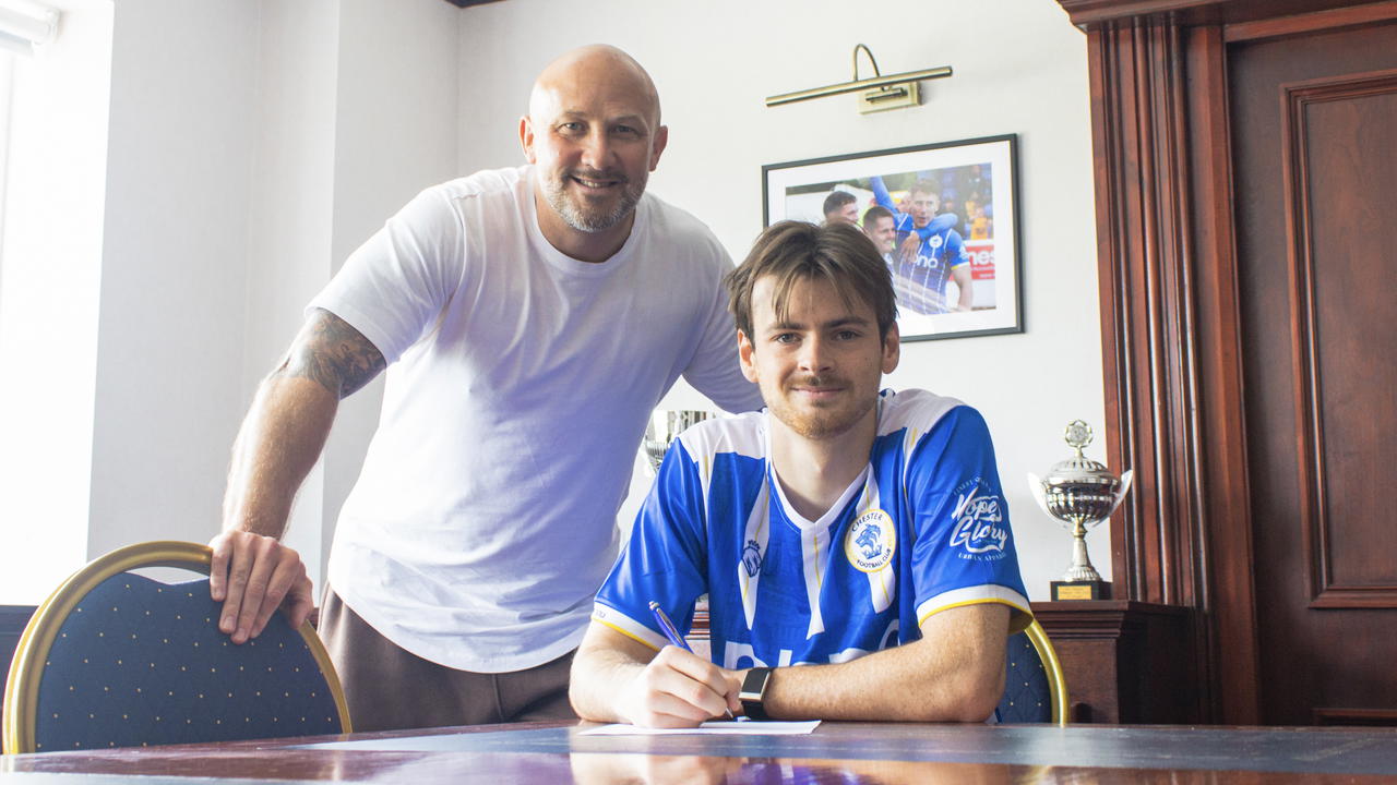Sam Reed Brother Welcome to Chester FC, Sam Reed! – Chester FC