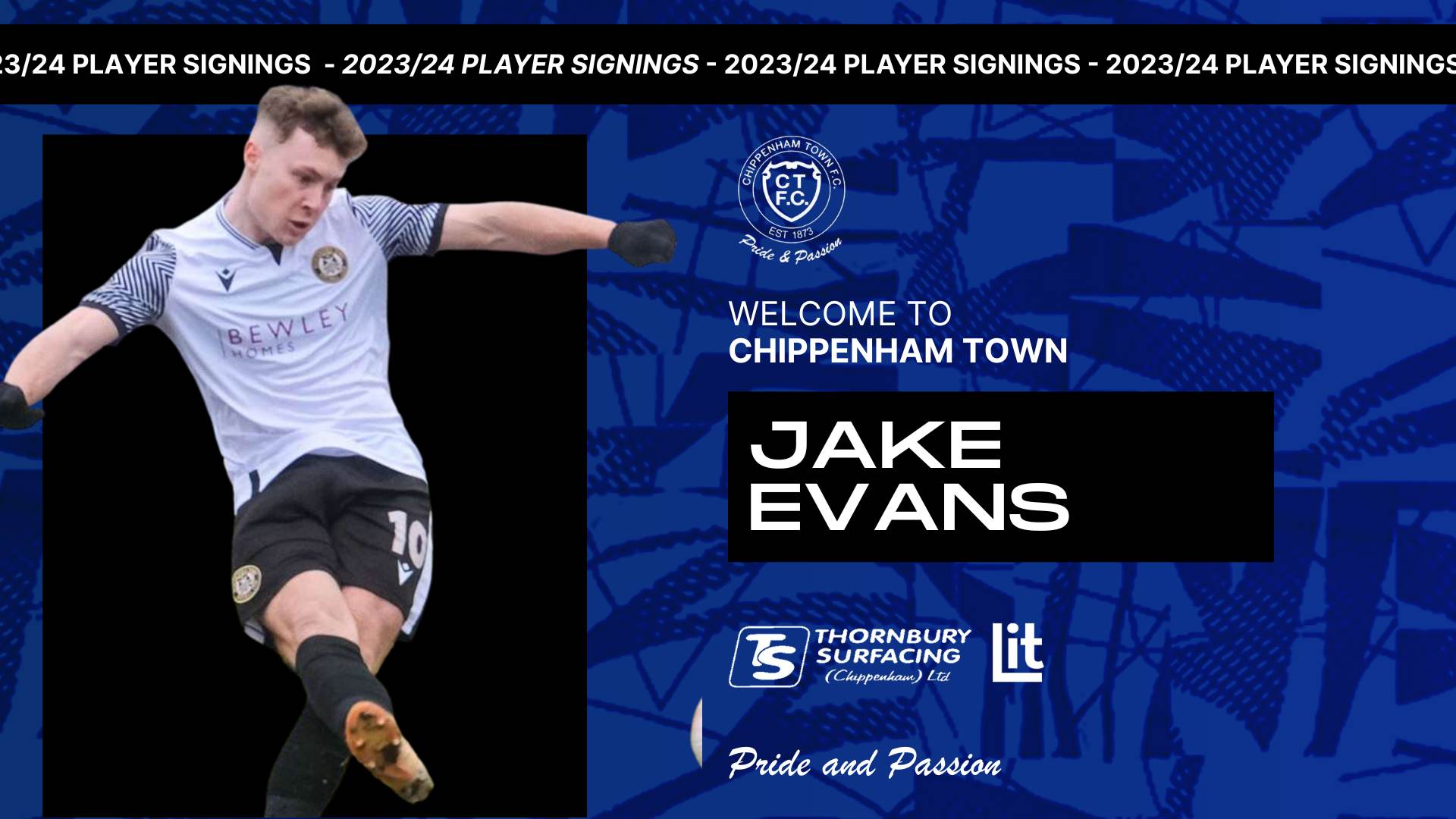 Jake Evans joins Chippenham Town – Chippenham Town FC