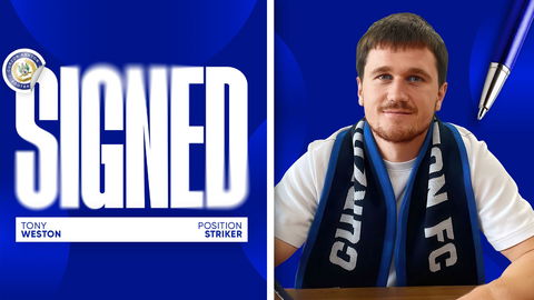 Read the full article - Player News | Welcome Tony Weston