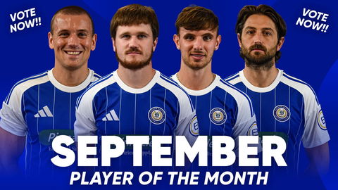 Read the full article - Player of the Month | September