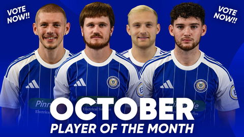 Read the full article - Player of the Month | October