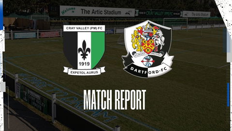 Read the full article - Report: Cray Valley Pm 1 Dartford 2