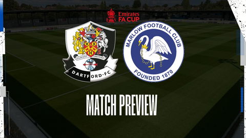 Read the full article - Match Preview: Dartford V Marlow – FA Cup 1st Qualifying Round