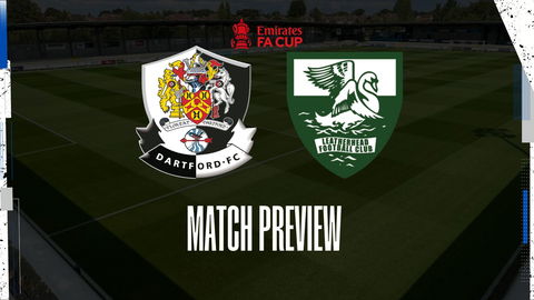 Read the full article - Match Preview: Dartford V Leatherhead – FA Cup 2nd Qualifying Round