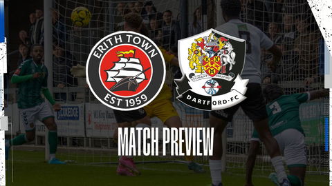 Read the full article - Match Preview: Erith Town V Dartford – Velocity Cup