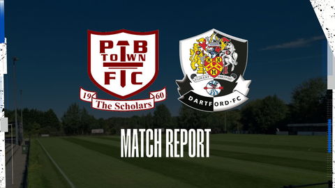 Read the full article - Report: Potters Bar Town 1 Dartford 1