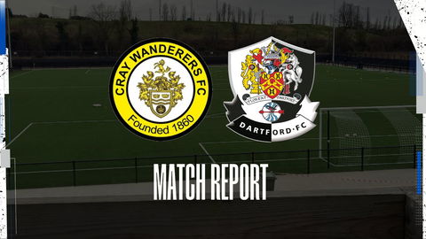 Read the full article - Match Report: Cray Wanderers 2 Dartford 2
