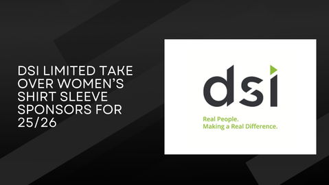 Read the full article - DSI Limited Take over Women’s Shirt Sleeve Sponsors for 25/26
