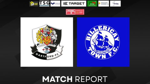 Read the full article - MATCH REPORT | DARTFORD 1 BILLERICAY TOWN 1