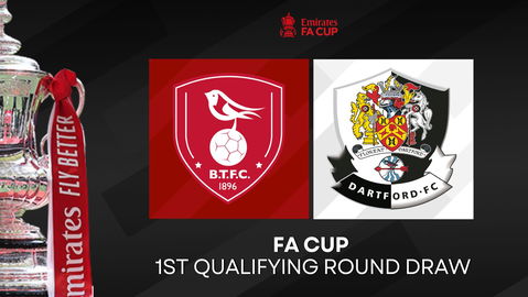 Read the full article - Dartford drawn away to Bracknell Town FC in FA Cup