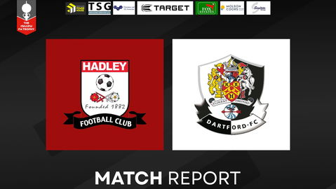 Read the full article - MATCH REPORT | HADLEY 2 DARTFORD 1