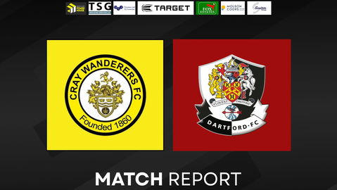 Read the full article - MATCH REPORT | CRAY WANDERERS 0 DARTFORD 2