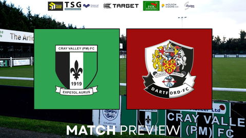 Read the full article - MATCH PREVIEW – Cray Valley PM v Dartford