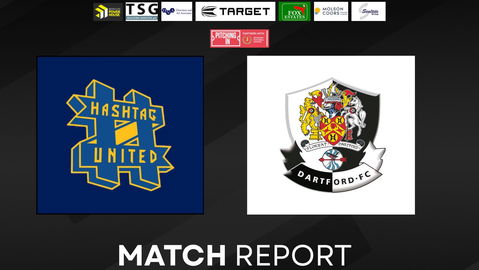 Read the full article - MATCH REPORT | HASHTAG UNITED 2 DARTFORD 2