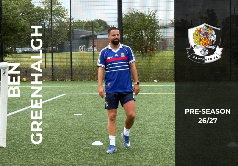 Ben Greenhalgh: Squad Updates – Dartford FC