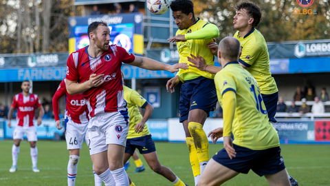 Read the full article - Wanderers Winning Run Ended In Defeat Against Farnborough