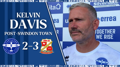Read the full article - Watch: Davis reacts to Swindon defeat