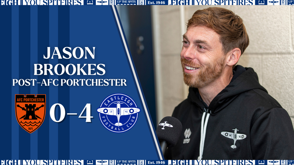 Read the full article - Watch: Brookes reacts to AFC Portchester win