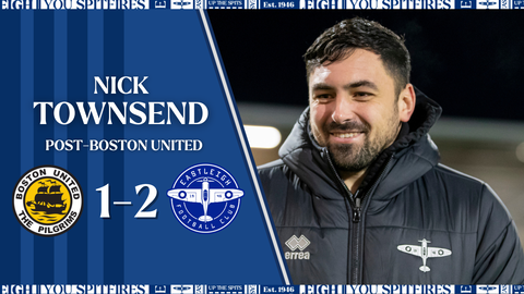 Read the full article - Watch: Townsend reacts to Boston United win