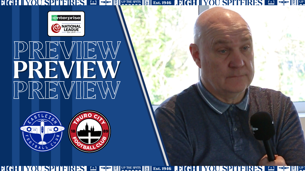 Watch: Richard Hill previews Truro City (H) – Eastleigh FC