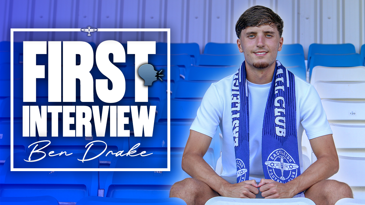 First Interview: Ben Drake joins the Spitfires – Eastleigh FC