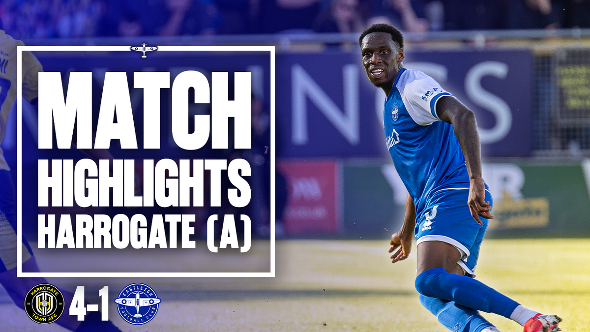 Highlights: Harrogate Town 4-1 Eastleigh