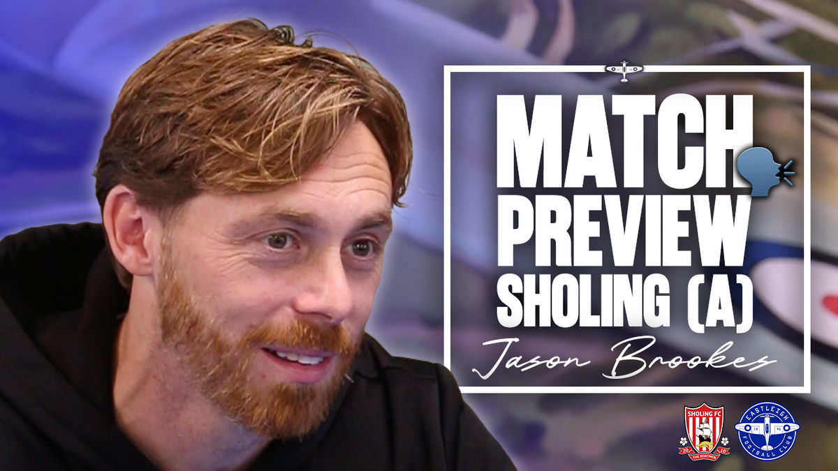 Match Preview: Jason Brookes ahead of Sholing (A)