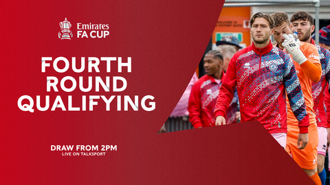 Read the full article - Emirates FA Cup Fourth Qualifying Round draw details