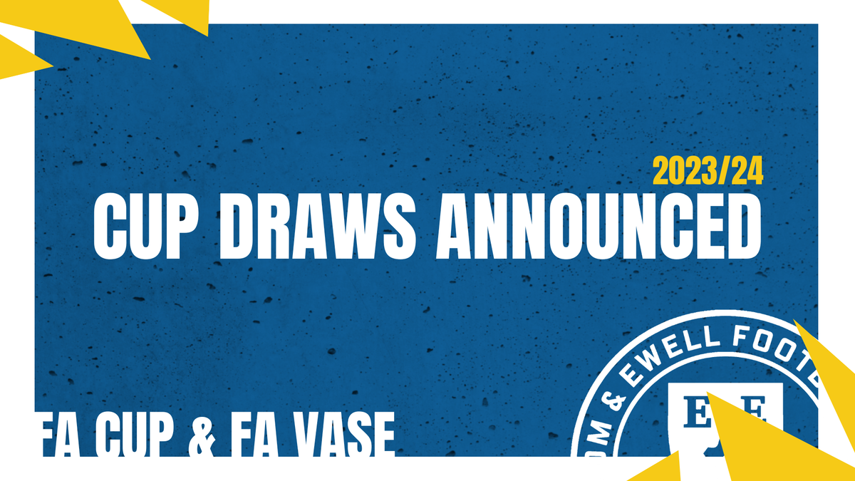 Fa Draws FA Cup & FA Vase Draws – Epsom & Ewell FC