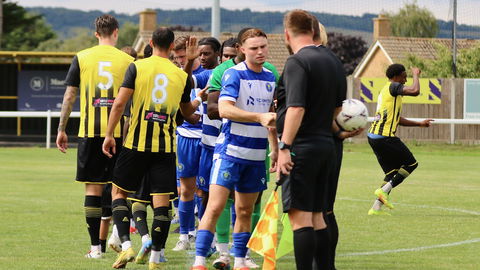 Read the full article - Match Report: Epsom & Ewell FC v Larkfield & New Hythe FC – FA Cup Extra Preliminary Round 2025/26 (Away)
