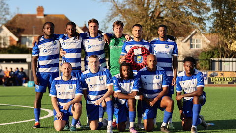 Read the full article - Match Report:Epsom & Ewell FC v Eastbourne United AFC. FA Vase 2nd Round Proper 2025/26 (Away)