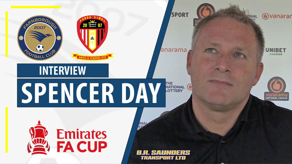 Read the full article - Spencer Day Post Hayes & Yeading United (H)