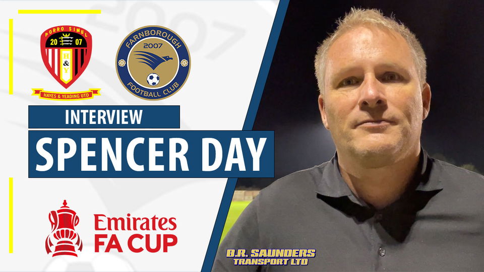 Read the full article - Spencer Day Post Hayes & Yeading United (A)