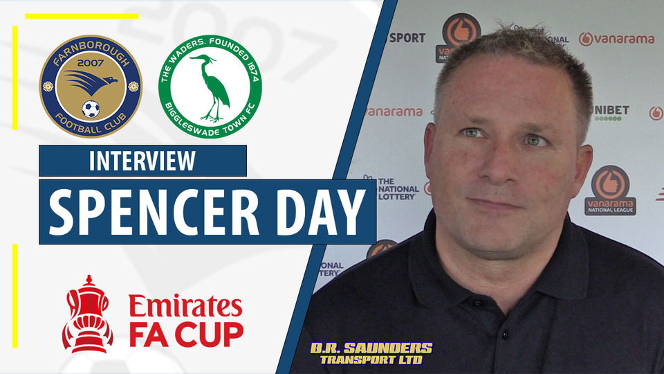 Read the full article - Spencer Day Post Biggleswade Town (H)