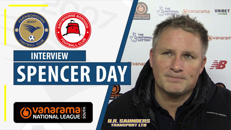 Read the full article - Spencer Day Post Eastbourne Borough (H)