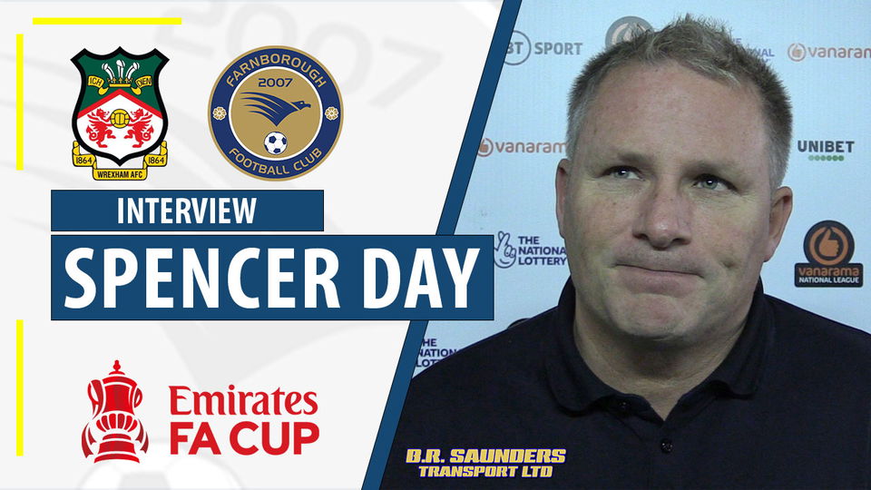 Read the full article - Manager Spencer Day updates on Wrexham fixture