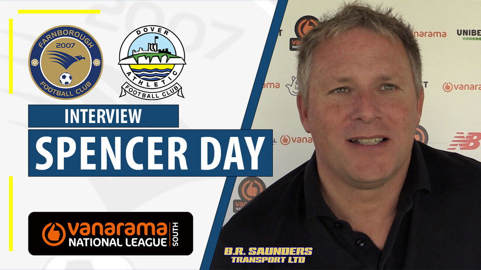 Read the full article - Spencer Day Post Dover Athletic (H)