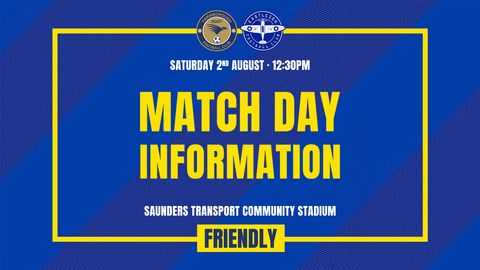 Read the full article - Match Day Information: Eastleigh (H)