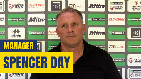 Read the full article - Spencer Day Post Dover Athletic (H)