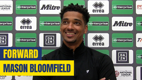 Read the full article - Mason Bloomfield Post Bath City (H)