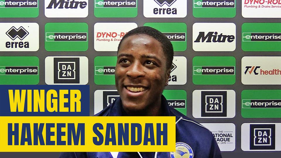 Read the full article - Hakeem Sandah Post Ebbsfleet United (H)